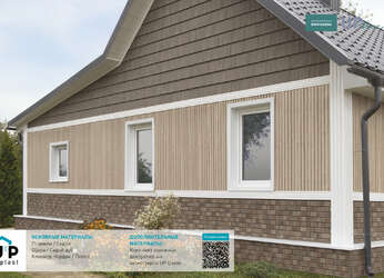 Фасадная панель Stone House S-Lock Клинкер Нордик Пепел Фасадная панель Stone House S-Lock Клинкер Нордик Пепел